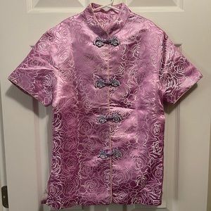 Women Chinese Traditional Shirt - Pink